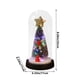 thumbnail image 3 of Mini Árbol de Navidad con Cubierta de Vidrio y Luz Led de Colores, Adorno Decorativo para Escritorio, 3 of 6