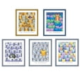 thumbnail image 2 of The imposter insomniac cross stitch package cartoon 18ct 14ct 11ct cloth cotton thread embroidery DIY handmade needleworkCotton thread&14ct unprint canvas Gao Jinjia LED, 2 of 2