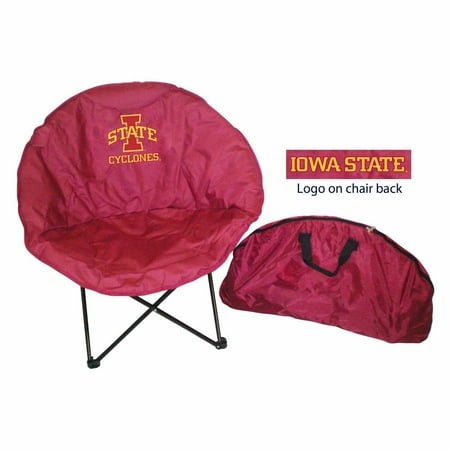 Nebraska Lounger - Rivalry Collegiate Round Chair
