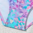 thumbnail image 7 of CUZIBR Baby Toddler Onepiece Swimsuit Asymmetric Striped Straps One Shoulder Cute Leopard Hollow Out Waist Casual Tankini Bathing Suit Tummy Control Summer Stylish Beachwear Swimwear,Purple,4-5 Years, 7 of 7