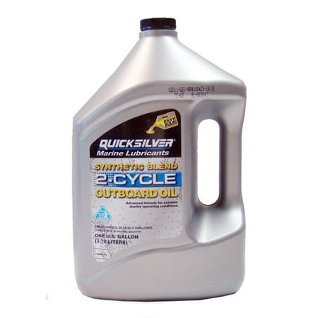 (3 Pack) Mercury Quicksilver Synthetic Blend 2-Cycle Outboard