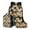 Cute Cat Print, variant on Cute Panda Pencil Case Casual Shoulder Backpack Lunch Pouch Zipper Closure 3 Pack Crossbody Bag Set