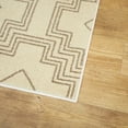 thumbnail image 5 of Balta Marzena Diamond Trellis Area Rug Cream 7'10" x 10' 8' x 10', 8' Runner Brown, Navy, 5 of 5