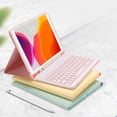 thumbnail image 3 of YEEHi Funda con teclado para iPad Mini de 6.ª generación, teclado de color lindo, iPad Mini 6 2021, funda con teclado Bluetooth desmontable con portalápices (rosa), 3 of 4