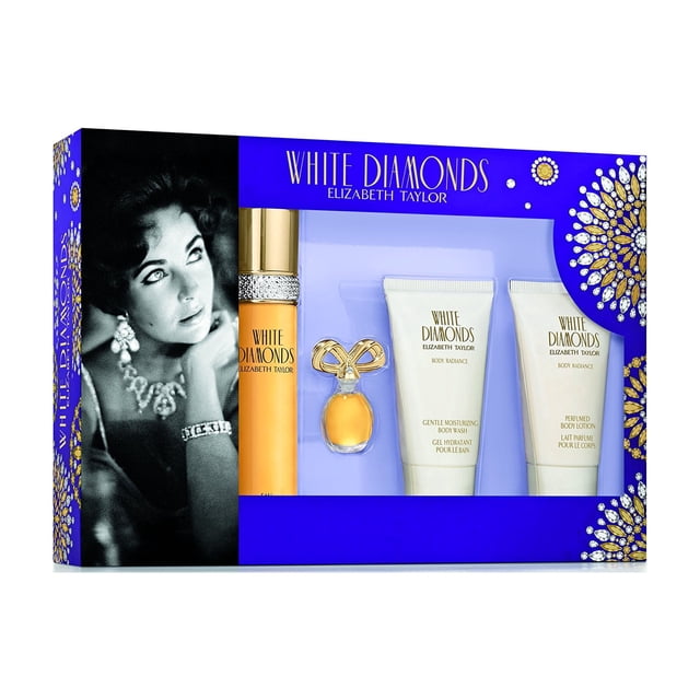 Set de regalo de perfume Elizabeth Taylor White Diamonds para mujer