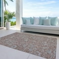 thumbnail image 6 of Addison Rugs Chantille Indoor/Outdoor Transitional Floral Terracotta Washable Rectangle Rug, 9' x 12', 6 of 6
