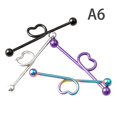 thumbnail image 1 of 1 Set Body Piercing Tool Nose Septum Belly Body Piercing Kit With Need, 1 of 4