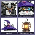 thumbnail image 4 of 1128pcs Magical Cat Building Blocks - Halloween Building Blocks, Cat Animal Toys Model Set with Lighting Kerosene Lamp& Color-changing Eyes, Home Decor Desktop Ornament, Creative Gift for Kids, 4 of 9