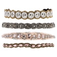 thumbnail image 1 of MasteelfCA 4Pcs Rhinestone Beaded Headbands Rhinestone Elastic Hairbands Women Hair Accessories, 1 of 8