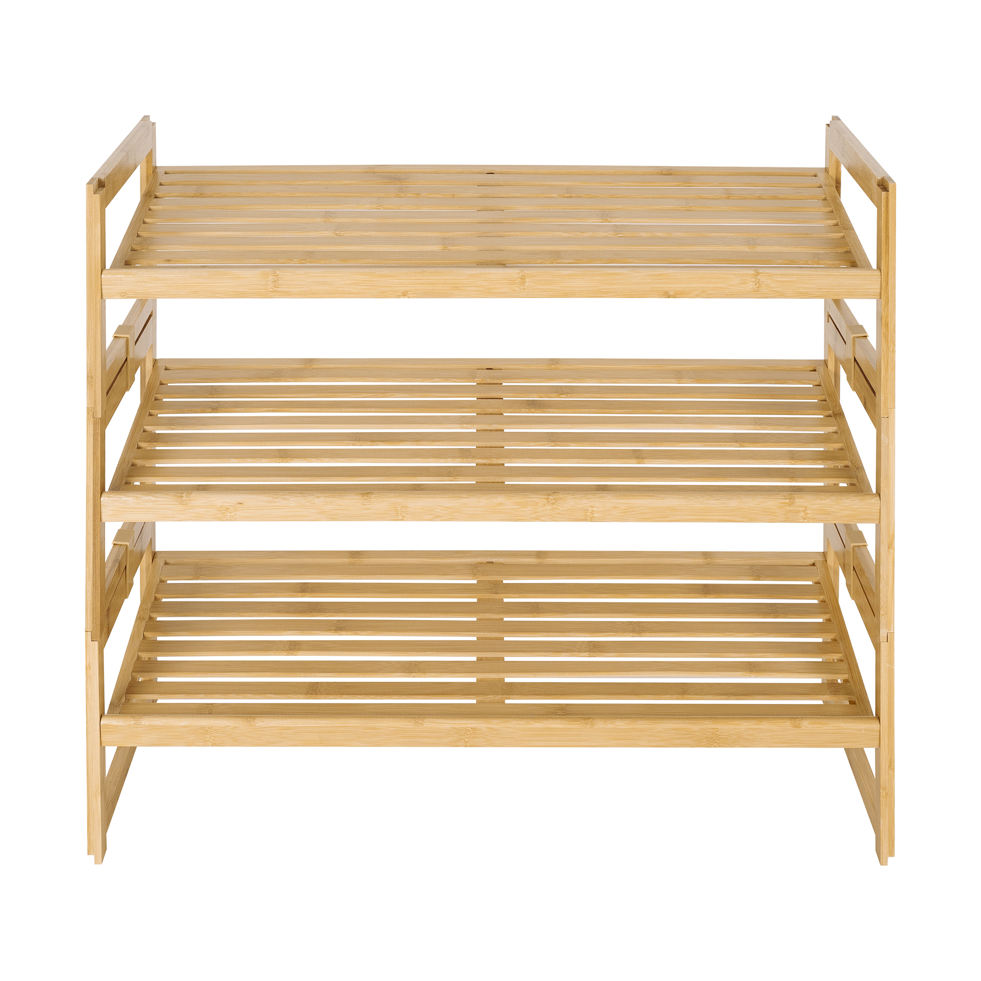 Better Homes & Gardens 3-Tier Bamboo Shoe Rack photo 2