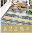 thumbnail image 5 of Outdoor Rug,Reversible Boho Camping Rug,Waterproof Plastic Rug For Camper Porch Balcony Backyard Picnic,Easy to Clean & Carry, 5 of 9