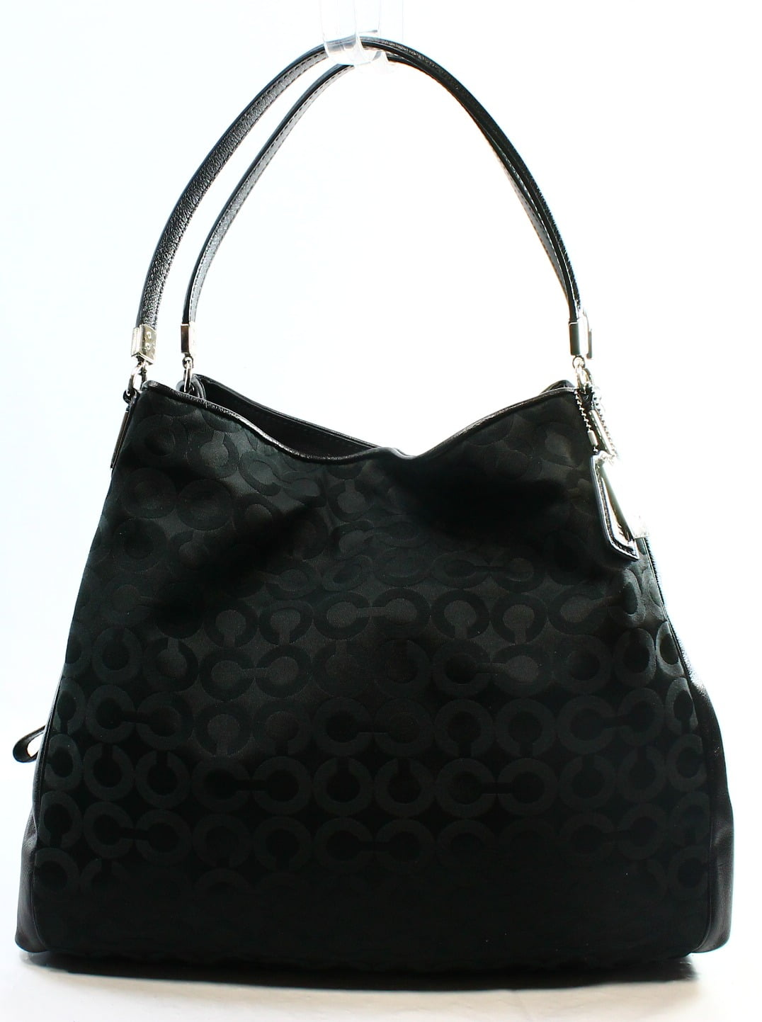 Coach Women's Turnlock Edie Light Black Shoulder Bag 36855