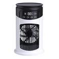 thumbnail image 2 of Aire acondicionado portátil, ventilador USB, espacio personal con luz, humidificador pequeño, aire evaporativo para escritorio, habitación, hogar., 2 of 9