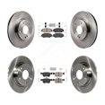 thumbnail image 1 of Transit Auto Front Rear Ceramic Pads and Disc Brake Rotors Kit for Car Honda Civic K8A-102397, 1 of 8
