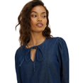 thumbnail image 3 of Dorothy Perkins - Vestido Corto de Vaquero Bata para Mujer (Índigo Lavado), 3 of 3