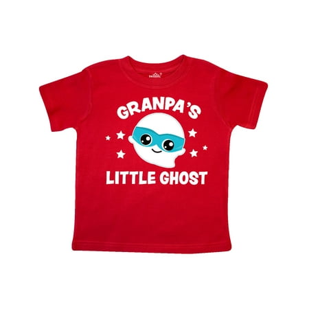 

Inktastic Cute Granpa s Little Ghost with Stars Gift Toddler Boy or Toddler Girl T-Shirt