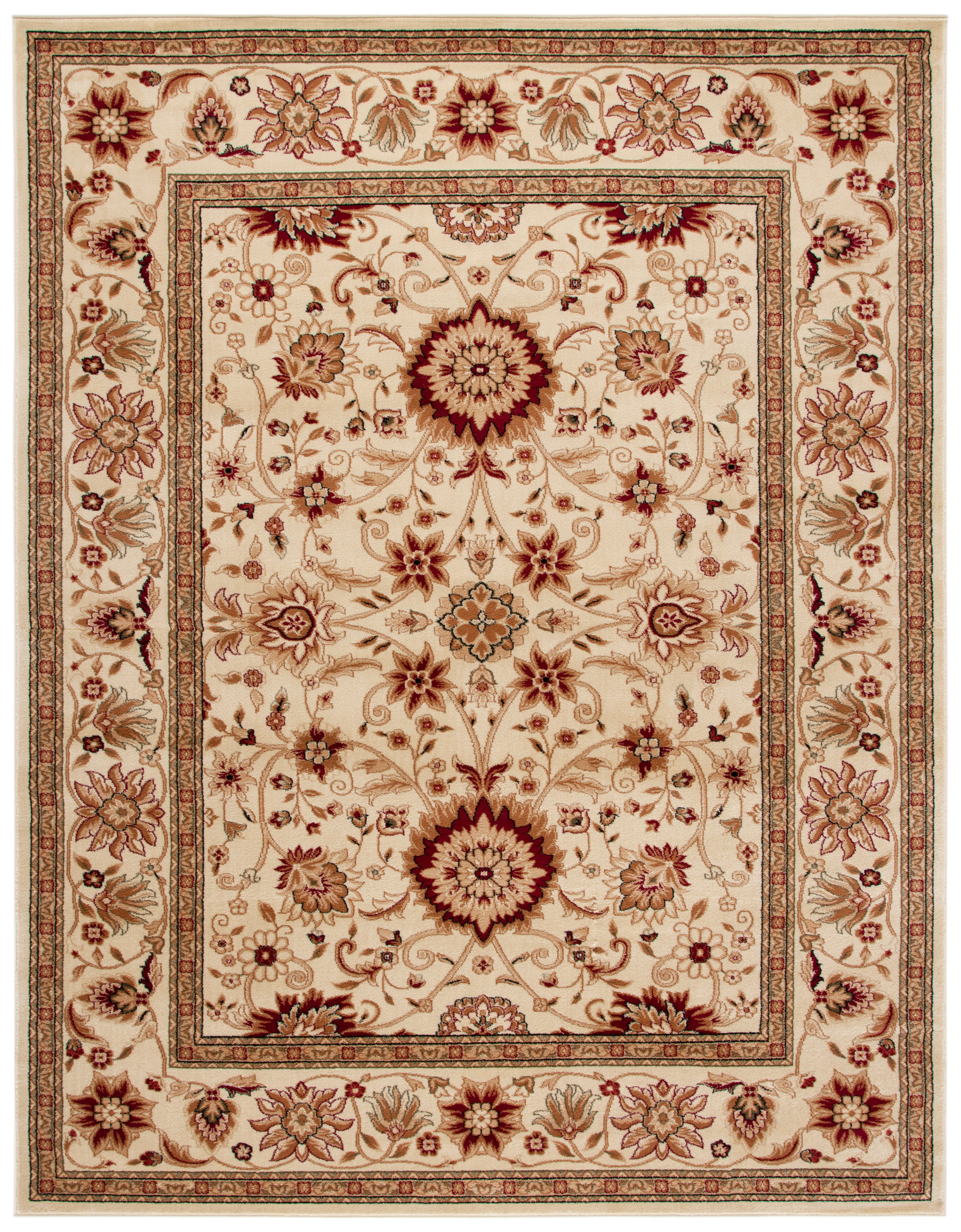 Safavieh Lyndhurst Victoria Floral Area Rug, Ivory, 9' x 12'