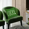thumbnail image 6 of JingChun 1Pc St Patricks Day Pillow Cover 17x17 Inch Spring Green Shamrock Clover Decorative Outdoor Throw Pillow Cover Square St Patrick's Day Cushion Cover for Couch Sofa Home Decor, 6 of 6