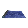 thumbnail image 2 of Ahgly Company Indoor Rectangle Oriental Blue Industrial Area Rugs, 2' x 4', 2 of 4