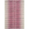 thumbnail image 3 of SAFAVIEH Evoke Keisha Abstract Area Rug, Ivory/Fuchsia, 6'7" x 9', 3 of 8