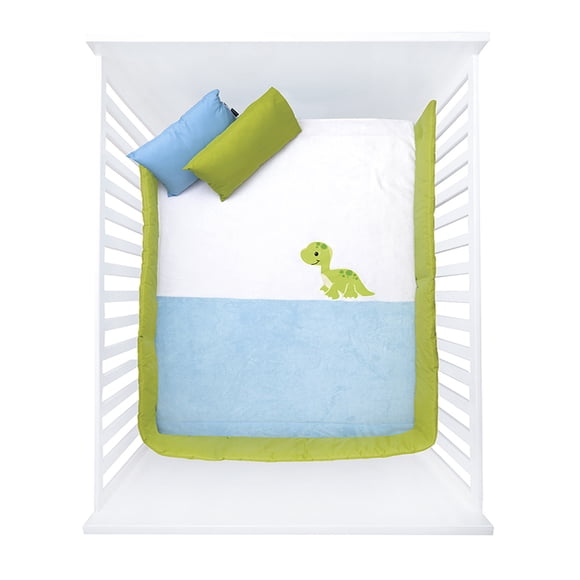 Cobertor bordado viajero Chiqui Mundo Little dino 0.80 x 1 m