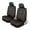 Brown, variant on CAT FlexFit Black Gray Seat Covers for Cars, Trucks, & SUV - (2) Front Car Seat Cover Front Seat Protectors - Airbag Compatible Seat Covers for SUV Interior Covers & Truck Seat Cover Car Accessories