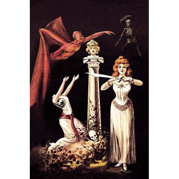 Deadly Offering-Fine Art Canvas Print (20" x 30")