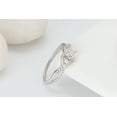 thumbnail image 6 of Contessa Engagement Ring Womens Bridal Sterling Silver Cz Ginger Lyne Collection, 6 of 6