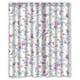 thumbnail image 1 of Cortina de Ducha ABPHQTO de Flores Simples de poliéster Impermeable 150x180 cm, 1 of 1