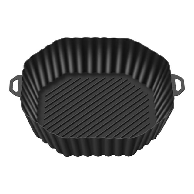 Air Fryer Silicone Liners Non Stick For Oven & Microwave 2Pcs Pot Replacement Of Parchment Paper Liners For 3.6 To 8