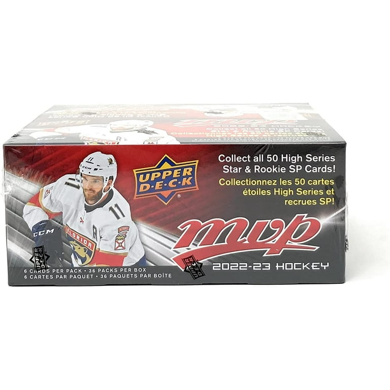 Upper Deck 2022-23 MVP NHL Hockey Trading Cards - Factory