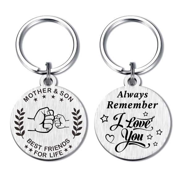 DESIGNICE Mom Gifts From Son, Remember I Love You Mother Keychain, Gifts for Mom