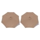 thumbnail image 1 of Inteprter 10 Paraguas Toldo de repuesto 8 Costillas Cubierta para patio exterior Impermeable EN STOCK Type2 NO2, 1 of 6