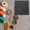 thumbnail image 4 of Felting Needle Pad 2Pcs Wool Felt Work Mat for Handmade Crafts Artists Black Color Rectangular, 4 of 8