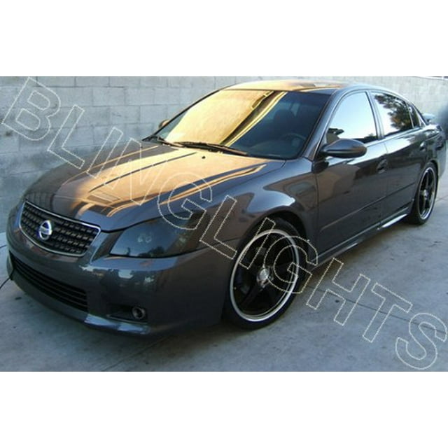 For 2005 2006 Nissan Altima Murdered Out Headlight Film Overlay Covers Kit