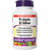Webber Naturals High Potency 30 Billion CFU Probiotics, for Men, Women, and Adults, Shelf Stable (no Refrigeration Required), 8 Probiotic Strains, 30 Vegetarian Capsules, for Digestive Health