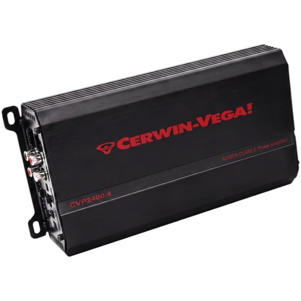 Amplificador Cerwin Vega CVP2400.4 4 Canales Clase D 2400W