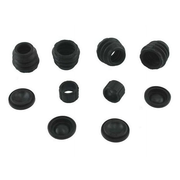 Disc Brake Caliper Guide Pin Boot Kit - Compatible with 2011 - 2019 Chevy Silverado 3500 HD 2012 2013 2014 2015 2016 2017 2018