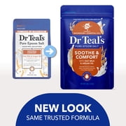 د. تيلس ملح إبسوم نقع المغنيسيوم، مهدئ ومريح مع حليب الشوفان وزيت الأركان، 3 أرطال