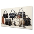 thumbnail image 2 of Designart "Envy-Worthy Minimalism in Designer Bags II" Fashion Art Living Room Set, 2 of 5