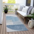 thumbnail image 6 of Addison Rugs Chantille Indoor/Outdoor Transitional Modern Blue Washable Runner Rug, 2'3" x 7'6", 6 of 6