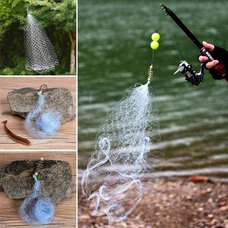 Walbest Portable Fish Net Trap Shoal Throw Trolling Mesh Fishing Tackle  Accessory 