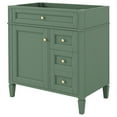 thumbnail image 5 of Rugerasy 30'' Bathroom Vanity Without Sink, Freestanding Bathroom Storage locker With 2 Drawers And 1 Tip-Out Drawer, 1 Enclosed Storage locker(Not Include Sink), 5 of 6