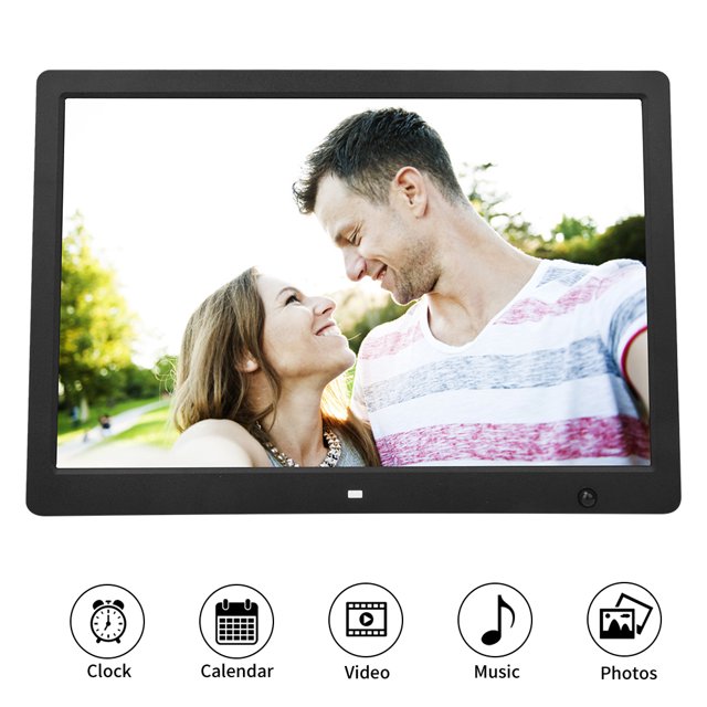 Filfeel Digital Photo Picture Frame, Digital Picture Frame, Electric Digital Picture Frame For Picture Play Calendar Alarm Clock Video Play
