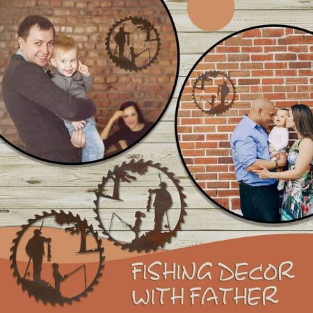 

Home Decor Fishing Daughter Son Father s Day Gift Decoration Pendant Crafts Room Decor Wall Bedroom Bathroom Kitchen