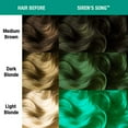 thumbnail image 6 of MANIC PANIC Siren's Song Amplified Semi-Permanent Hair Dye - Neon Blue Green Color - Glows in Blacklight - Vegan, PPD & Ammonia Free, 6 of 8