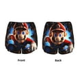thumbnail image 5 of Lsque Mario Printed Women's Running Shorts with Liner Pockets,Elastic Quick Dry Workout Athletic Gym Yoga Shorts,Womens High Waist Shorts-X-Large, 5 of 9