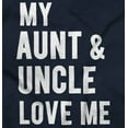 thumbnail image 2 of Auntie Uncle Present Loved Niece Cute Toddler Boy Girl T Shirt Infant Toddler Brisco Brands 6M, 2 of 6