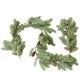 thumbnail image 1 of Nvzi 2 guirnaldas de enredaderas de 190 cm con hojas verdes, plantas colgantes artificiales, decoración para el hogar, dormitorio, pared, fiesta y boda - D02, 1 of 4