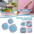 thumbnail image 1 of Multifunctional Portable Telescopic Folding Plastic Basin Washbasin, 1 of 2